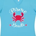 thumbnail image 4 of Inktastic PIsmo Beach California Women's V-Neck T-Shirt, 4 of 5