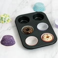 thumbnail image 4 of Lubelski 100Pcs Cake Mold Easy to Pack Waterproof Oilproof Paper Disposable Cake Cup Cupcake Liner Baking Tool Kitchen Gadget, 4 of 8