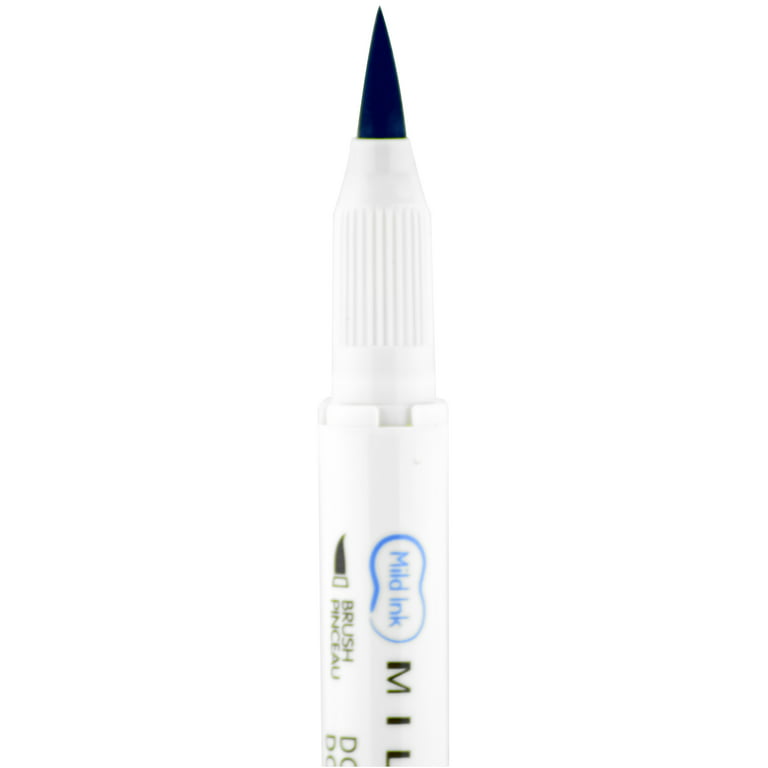 Zebra Mildliner Double Ended Brush Pen & Marker 5/Pkg Cool & Refined