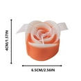 thumbnail image 5 of HBBKVI Rose Candles, Single Wick Scented Candle for Home Decorations, Gift Flower Candle Orange, 5 of 6