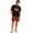 Men, variant on Halloween Pjs, Halloween Couple Matching Pajamas Set, Black Top & Plaid Shorts Pumpkin Graphic Short Sleeve Loungewear, Crop Top & Shorts Sleepwear, Soft Classic Nightwear for Summer Home Wear, L