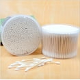 thumbnail image 2 of 500 Pcs Cotton Swabs With Case Dual Round Head Q Tips Disposable Cotton Sticks, 2 of 6