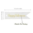 thumbnail image 5 of Inkdotpot Happy Holiday Bottle Tag Real Gold Foil Favor Hang Tags Pack Of 100, 5 of 6