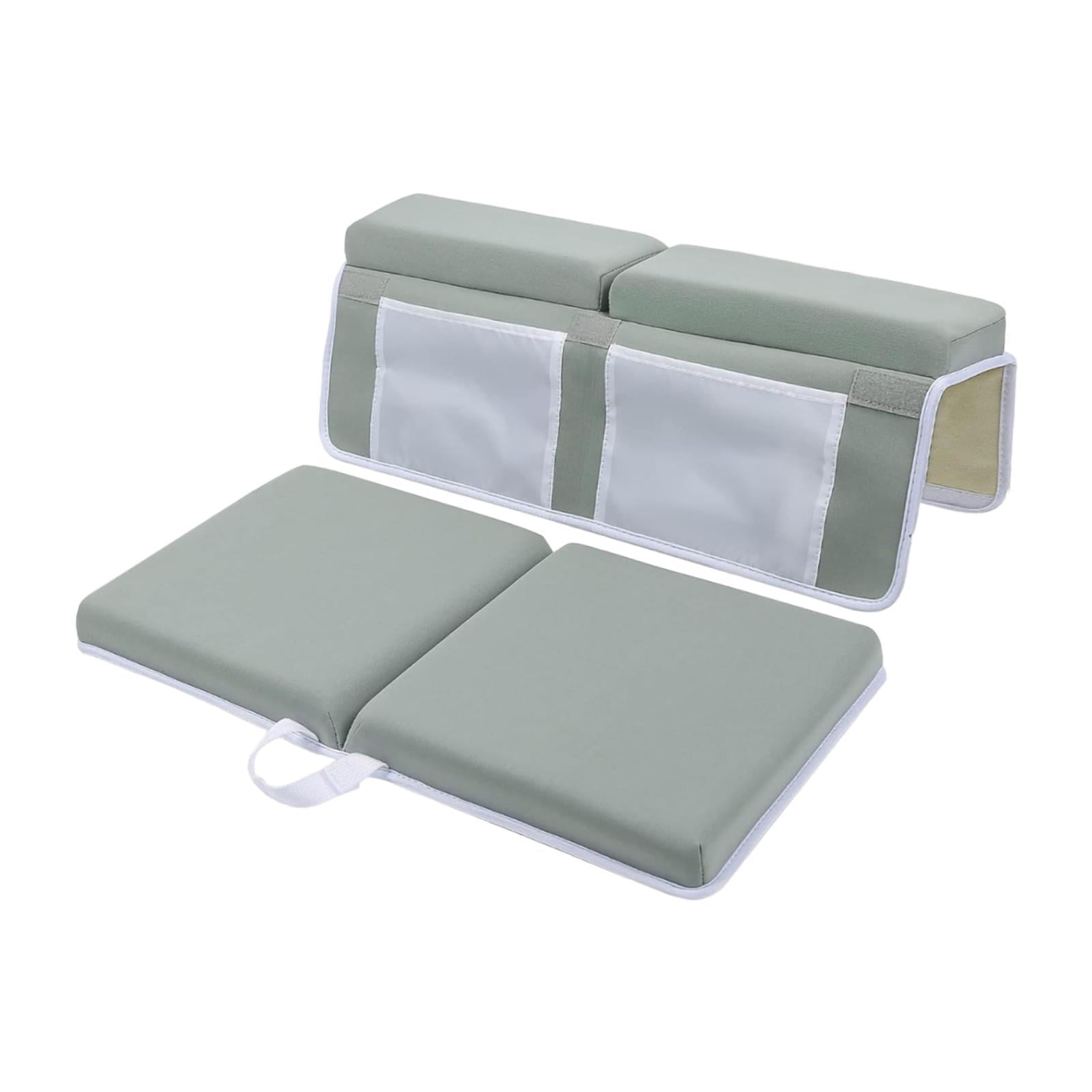 Mornei Bath Kneeler and Elbow Pad Set,Kneeling Pad for Baby Bath Time,Extra Thick,Quick