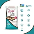 thumbnail image 4 of Love Good Fats Plant-Based Bars – Chewy-Nutty Dark Chocolatey Sea Salt & Almond, 4 of 6