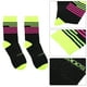 thumbnail image 3 of Calcetines deportivos unisex transpirables de color amarillo y rosa para actividades al aire libre, ciclismo, correr y escalar, 3 of 8