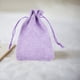 thumbnail image 2 of 10pcs Bolsa de yute de lino Bolsa de joyería Bolsas de regalo con cordón (púrpura), 2 of 6