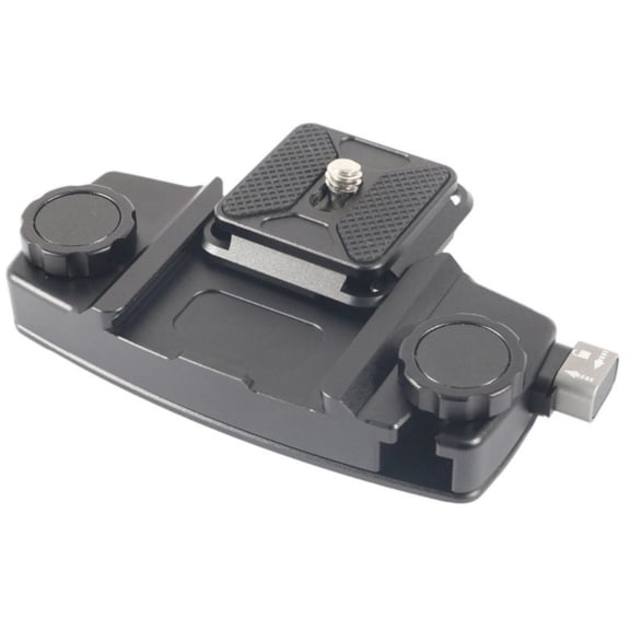 Aluminum Backpack Strap Clip Quick Release Plate Clamp Quick Tripod Mount