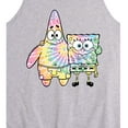 thumbnail image 2 of SpongeBob SquarePants - SpongeBob & Patrick Tie Dye - Men's Jersey Tank Top, 2 of 5