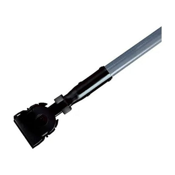 Rubbermaid Snap-On Fiberglass Dust Mop Handle, 60", Gray/Black