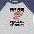 thumbnail image 4 of Inktastic Future Pickleball Player Girls Girls Baby Bodysuit, 4 of 5