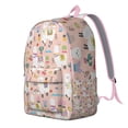 thumbnail image 2 of Cute Alpaca Pattern Backpack – Funny Llama Face Cartoon Bookbag for School, Travel, and Daily Commute, 2 of 5