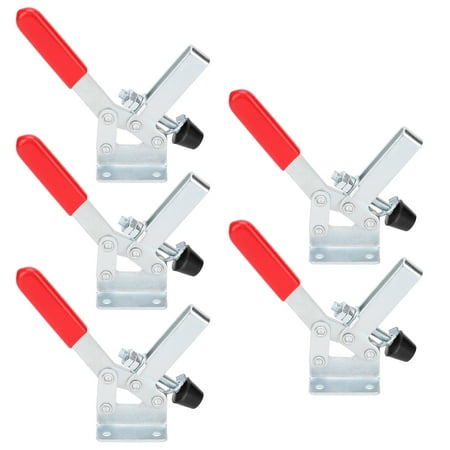 

Henmomu Vertical Quick Fixture Clamp Quick Fixture 5Pcs Quick Clamp For Vehicle Manufacturing Welding Processing Tools GH‑201‑C