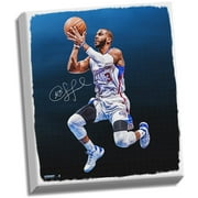 Chris Paul Signed Floating Lay-Up 22x26 Canvas