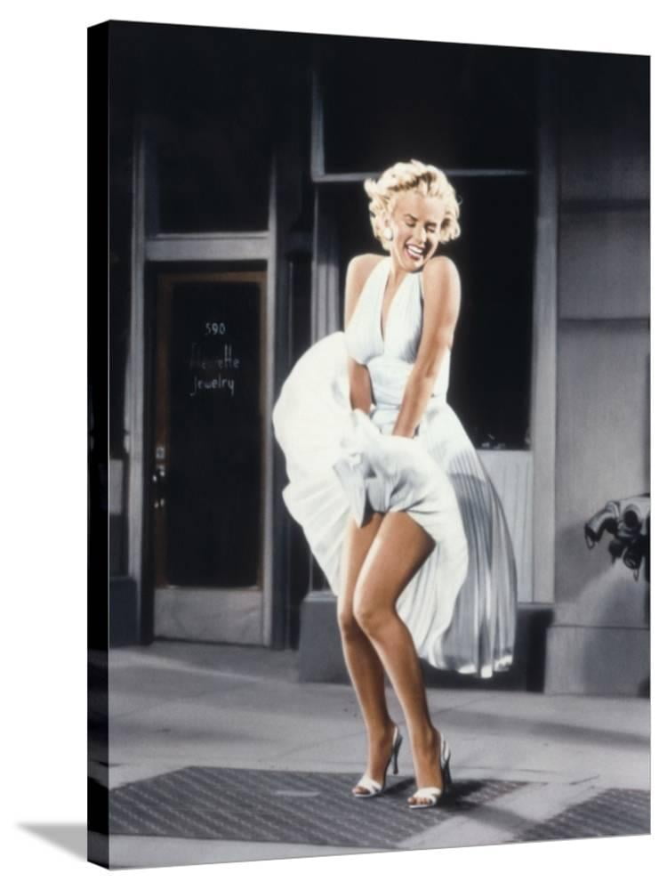 Marilyn Monroe in 'The Seven Year Itch', 1955, Gallery-Wrapped Canvas