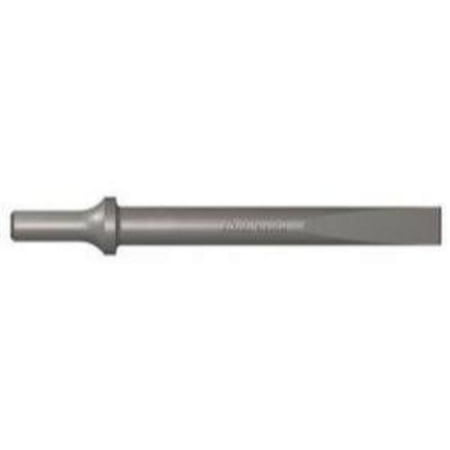 Shank Steel Chisel - Ajax Tool Works A960 Pneumatic Bit, Flat Chisel, .498 Shank Turn Type, 5/8