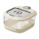 thumbnail image 4 of Contenedor para almacenar arroz y cereales, alimento para mascotas con tapa sellada. S por 5kg, 4 of 9