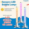 Playlearn 24" Bubble Tube Lamp with Acrylic Colored 7 Changing Colors