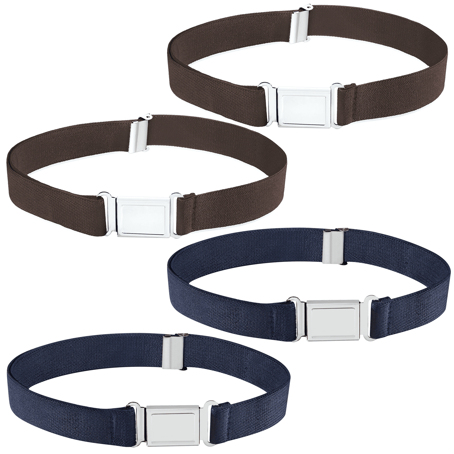 Olata Junior/Childrens 1-15 Years Adjustable Stretch Belt with Buckle/Leather Fittings 