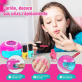 thumbnail image 2 of "Kit De Maquillaje Belleza De Uñas Regalo Juguetes Para Niñas Rosa ", 2 of 5