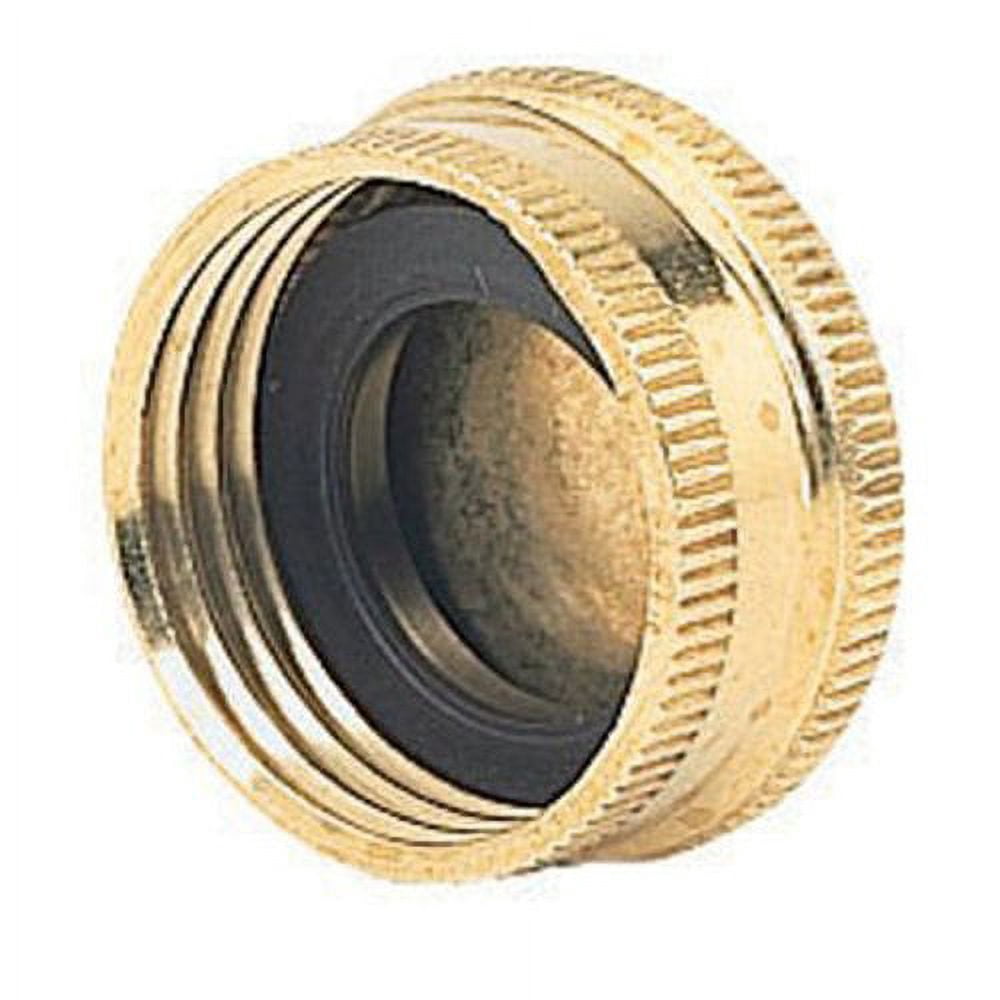 Green Thumb 2 Pack Brass Hose Cap