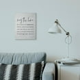 thumbnail image 2 of Stupell Industries May This Home Family Inspirational Word On Wood Texture Design Canvas Wall Art by Lettered and Lined, 2 of 6