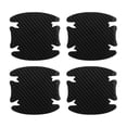 thumbnail image 1 of Pegatina de tazón para manija de puerta de coche universal Unique Bargains 80x88mm Anti-Rayas + Película protectora para manija de puerta de auto 4 Pcs Negra, 1 of 1