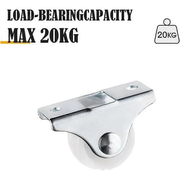 Pieces Small Furniture Casters Directional Casters Mini Furniture Casters for Furniture Side Casters with Screws