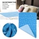 thumbnail image 5 of Almohadilla interior para incontinencia ANGGREK reutilizable Lavable para ancianos Azul 90 x 120 cm, 5 of 8