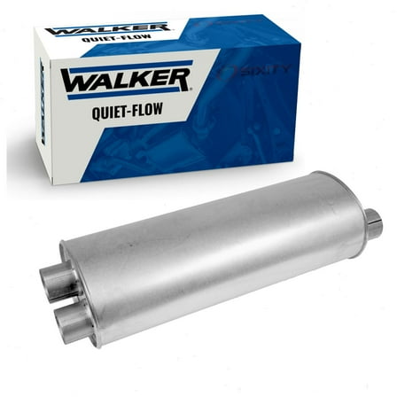 Walker Quiet-Flow Exhaust Muffler compatible with Hummer H2 6.0L V8 2003-2006