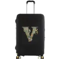 thumbnail image 1 of Housses de Valise Housse de Protection Valise de Voyage Anti-Rayures Housse Anti-Poussière Réutilisable Housse Anti-Poussière Lavable Motif Imprimé Graphique 8lettre Graphique V S, 1 of 6
