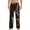 Black, variant on Eiffel Tower Men's Straight Lounge Pajama Pants: The Ultimate in Comfortable Sleepwear
