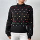 thumbnail image 1 of Suéter de cuello redondo para mujer, moda informal, color, manga larga, cuello redondo, suéter para mujer, 1 of 9
