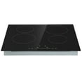 BENTISM 6000W Builtin Electric Cooktop Radiant Induction Cooktop Ceramic Cooktop 4 Burners