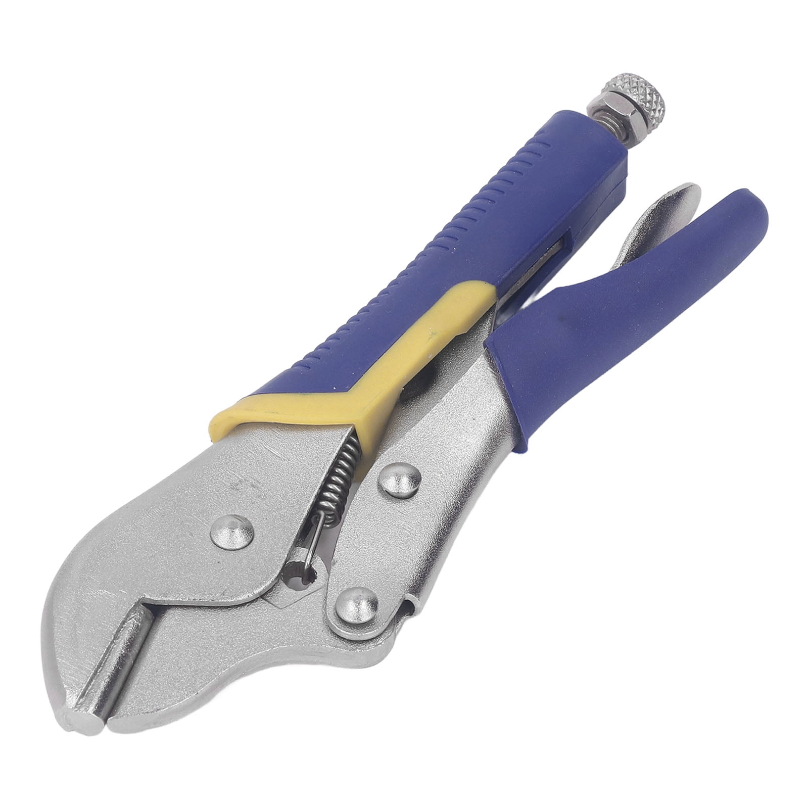 Suodoka Pinch Off Pliers C45 Steel 7mm Straight Jaw Locking Pliers Tool for Copper Hoses, Refrigeration Tube Sealing Clamp, Hand Tools for HVAC, Silver