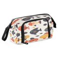 thumbnail image 2 of Fish Mouth Pencil Bag 9.45*3.74*5.9 Inches Pencil Bag Pencil Case Pencil Box Makeup Bag Suitable for Office and Study Colorful Pretty Little Fish Seamless, 2 of 7