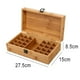thumbnail image 5 of Caja de Aceite Esencial, 25 Tragamonedas Esenciales Almacenamiento de Aceite Caja de Almacenamiento de Aceites Rack Holds 5-15ml Botellas de rejillas perfecl soportes de aceite esencial, 5 of 8