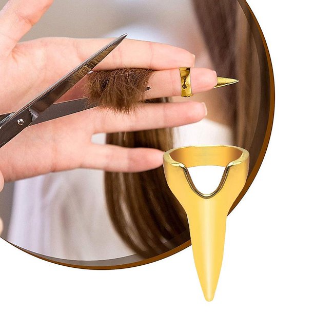 20 piezas herramientas de selección de cabello, anillo de separación de Metal, peine para seccionamiento de cabello, trenzado de cabello, tejido, rizador, extensión de estilo Banban ZefeiWu 8390614066458