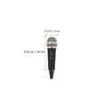 thumbnail image 2 of HEANUJJ 1 Set Heart-shaped Pointing Microphone Black For Live Streaming And Karaoke Back to School, 2 of 8