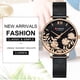 thumbnail image 2 of Reloj CURREN 9065 Elegante Exquisito Casual Negocios Cuarzo Mujer Sakura Flor En Relieve Ultra Delgado, 2 of 8