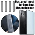thumbnail image 2 of YaoHuan 4pcs Mobile Phone Dustproof Net Sticker, Metal Speaker Mesh Anti-Dust for Nubia Magic 10 Pro, 2 of 7
