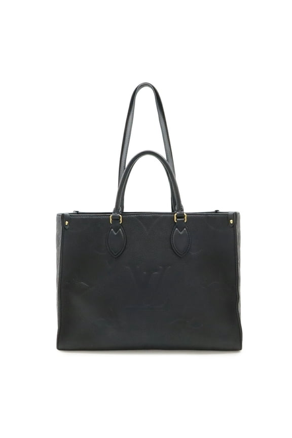 Pre-Owned LOUIS VUITTON Louis Vuitton Monogram Empreinte OnTheGo MM Tote Bag Handbag Shoulder...