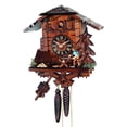 thumbnail image 2 of 10.5" Engstler Cutting Wood Weight-Driven Cuckoo Wall Clock, 2 of 2