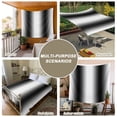thumbnail image 6 of White Black Small Tapestry for Bedroom Wall Hanging Tapestry,Modern Gradient Vertical Stripes Geometric Ceiling Backdrop Tapestries Poster Blanket Wall Decor for Teens Room Living Room Dorm 23" x 28", 6 of 8