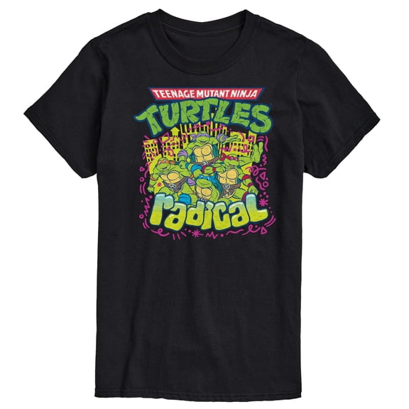 Teenage Mutant Ninja Turtles - TMNT 90s Logo - Men's Short Sleeve Graphic T-Shirt