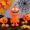 thumbnail image 1 of Halloween Ornament Cartoon Style Vivid Expression Design Pumpkin Decoration Joyful Festive Atmosphere Decor, 1 of 7
