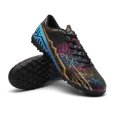 thumbnail image 4 of Zapatos de fútbol para hombres y adultos, calzado de entrenamiento deportivo al aire libre, impermeable, ultraligero, color azul, FG/TF, 4 of 5