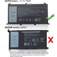 thumbnail image 1 of 74WH 357F9 Batería del ordenador portátil para Dell Inspiron 15 7000 Gaming 15 7559 i7559 7557 i7557 5577 7567 5576 7566 i7559-5012GRY i5577-7342blk-pus INS15PD Series P65F P65F001 P57F 71jf4 071jf4 0, 1 of 2