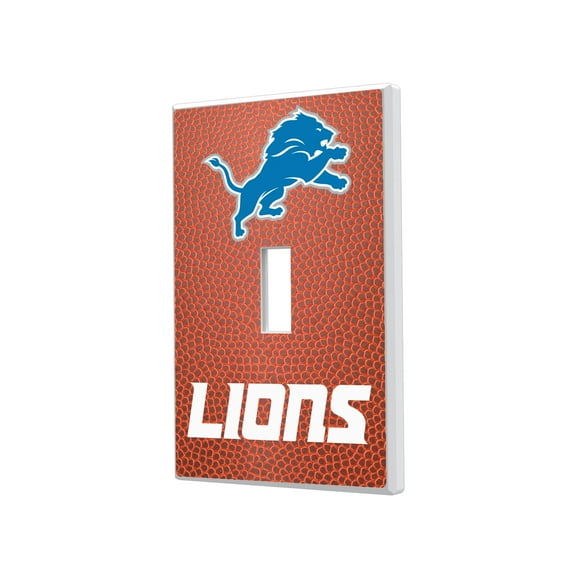 Detroit Lions Football Design Single Toggle Light Switch Plate