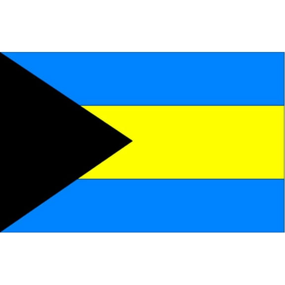 Bahamas Flag 3x5ft Poly